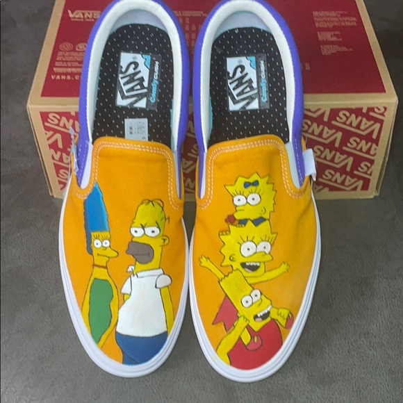 Simpson’s Custom vans shoes for men - Picture 2 of 10